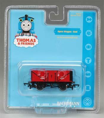 Bachmann 77037 HO Scale Thomas & Friends Open Wagon red