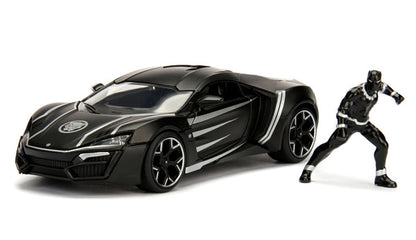 Jada Toys 99723 1/24 Lykan Hypersport, Black Panther