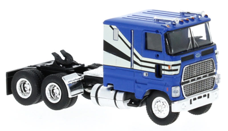 Brekina 85855 1/87 1978 Ford CTL 9000 Blue Sleeper Cab