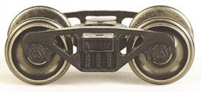 Bachmann 42909 HO Barber S2 100-Ton Roller Bearing Trucks w/Metal Wheels (1pr)