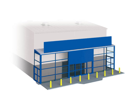 Peco SSM310 HO Scale Supermarket Facade/Front Entrance - Wills