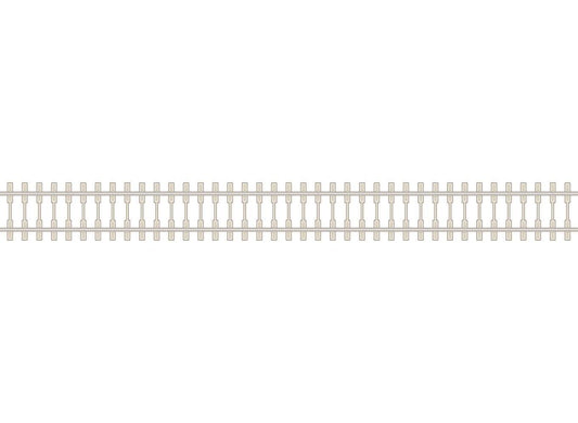 Peco SL-106F HO Scale Code 75 Bibloc Concrete-Tie Flex Track (25 Pcs)