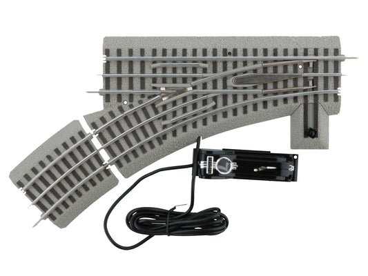 Lionel 6-81947 O Gauge FasTrack O36 Remote/Command Switch - Left Hand
