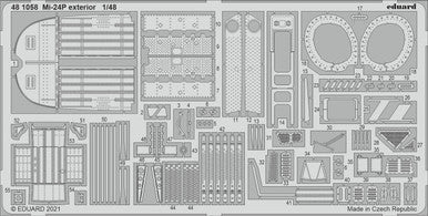 Eduard 481058 1/48 Exterior for ZVE Photo Etch Detail Set