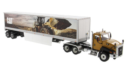 Diecast Masters 85666 1/50 Cat CT660 Day Cab & Mural Dry Van