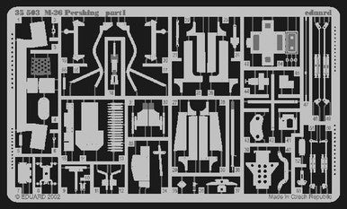 Eduard 35503 1/35 Pershing for TAM Photo Etch Detail Set