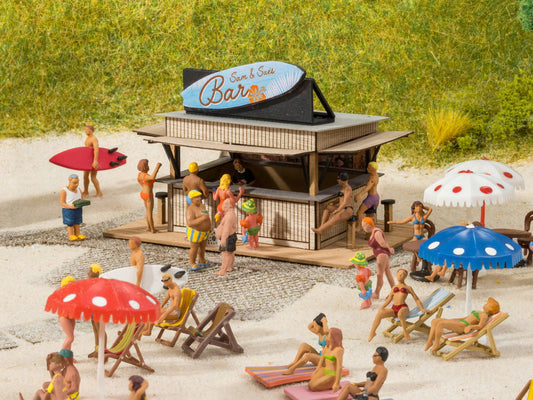 Noch 14260 HO Scale Beach Bar Laser-Cut Kit