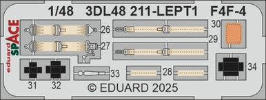 Eduard 3DL48211 1/48 SPACE SPACE for ACADEMY Kit