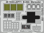 Eduard 491530 1/48 B-26G Marauder Rear Interior Photo Etched Set for