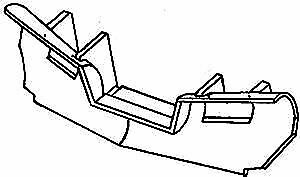 Details West PL-235 HO Scale Snow Plows -- Santa Fe, Canadian National