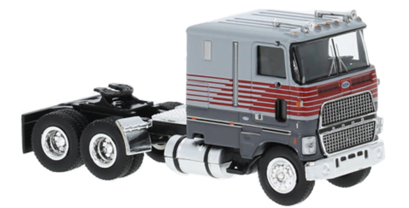 Brekina 85856 1/87 1978 Ford CLT 9000 Black Diecast Truck