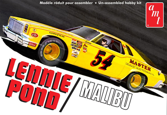 AMT Models 1352 1/25 Lennie Pond 1974 Chevy Malibu Stock Car