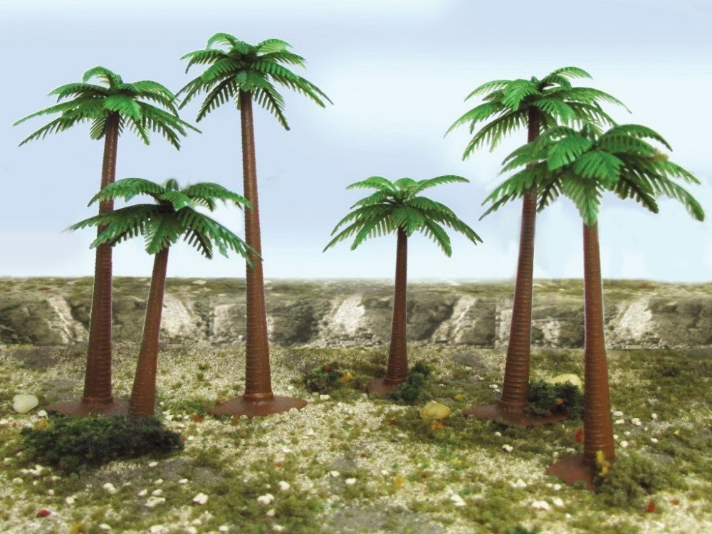 Bachmann 32015 Scenescapes 4"-6" Palm Trees (6/pk)