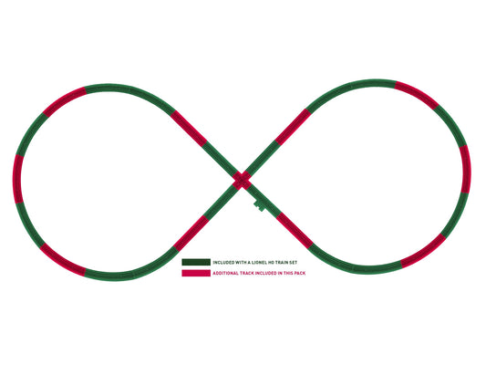 Lionel 6-8758080 HO FasTrack Figure 8 Expansion Pack