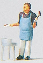 Preiser 28055 HO Scale Individual Figure - Working People Hobby Cook