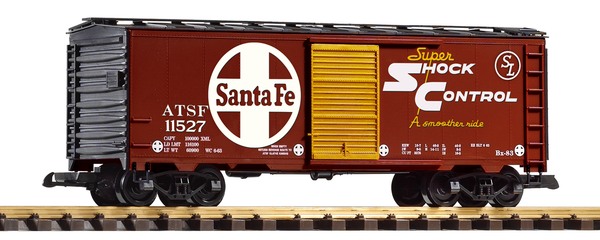 PIKO 38926 G Scale SF Steel Boxcar 11609 (New #)