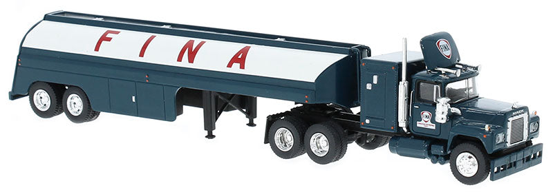 Brekina 85810 1/87 Fina 1966 Mack RS700 Gasoline Tanker