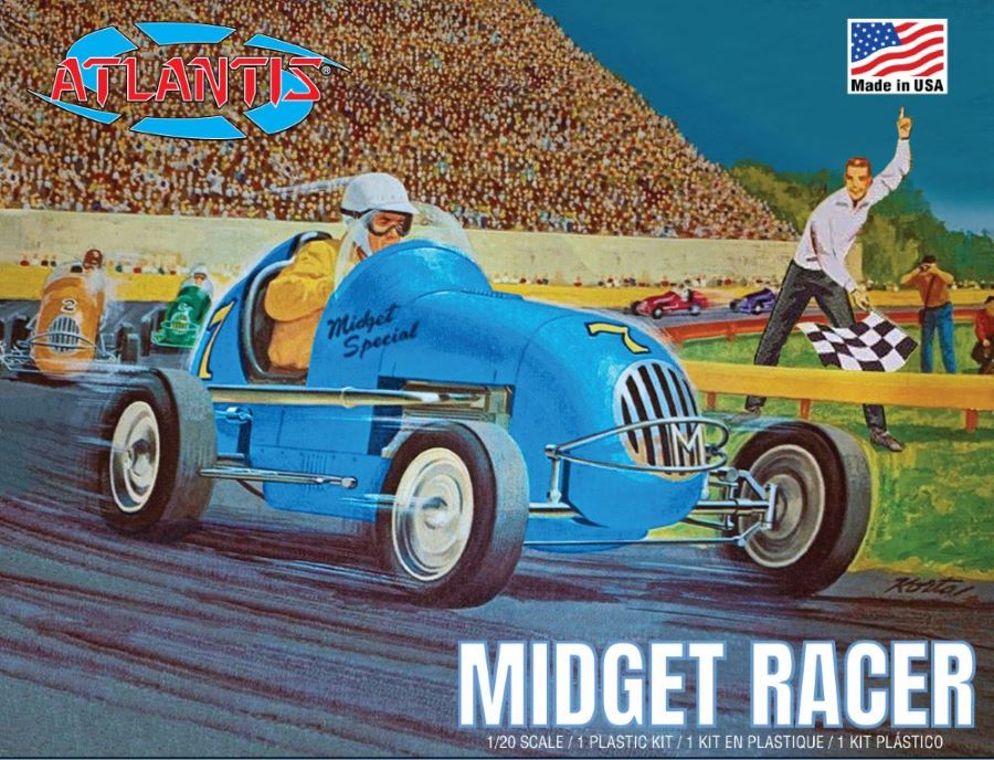 Atlantis Models 110 1/20 Midget Racer (formerly Monogram)