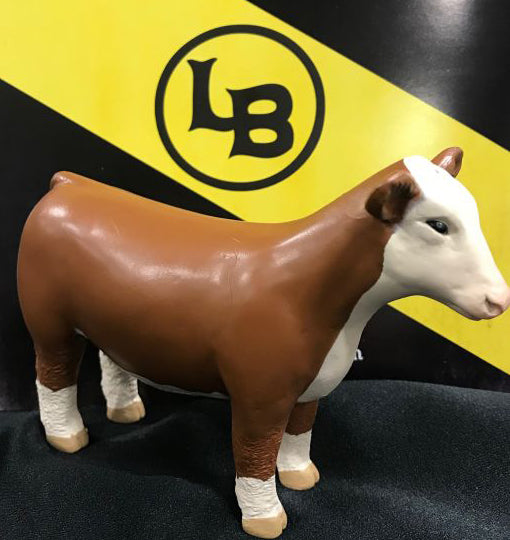 Little Buster 200872 1/16 Scale Hereford Show Heifer - Super Durable Made Of