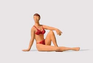 Preiser 28072 HO Scale Individual Figures - Recreation & Sports
