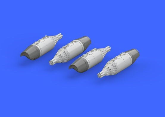Eduard 672140 1/72 Aircraft- Mi24 UB32A24 Rocket Pods for EDU & ZVE (Resin)