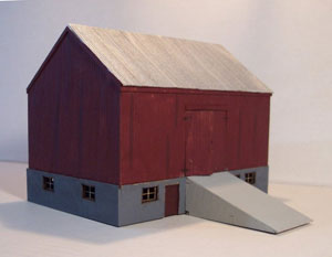 Osborn Models 3029 N Scale Barn Kit