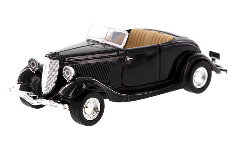 Motormax 73218AC-BK 1/24 Scale 1934 Ford Convertible
