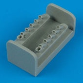 Quickboost 72092 1/72 Ilyushin IL2 Exhausts for EDU