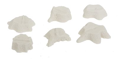 Bar Mills 4027 O Scale Tree Stump -- Unpainted pkg(6)