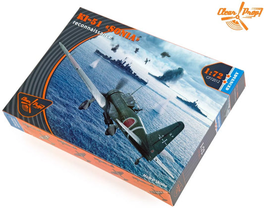 Clear Prop Models 72012 1/72 Ki51 Sonia Japanese Reconnaissance Aircraft (Advanc