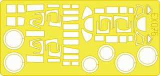 Eduard EX075 1/48 Mask P-61 for Monogram Canopy Mask Set