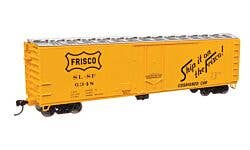 Walthers Mainline 910-2857 HO 50' PC&F Boxcar - Frisco #6348