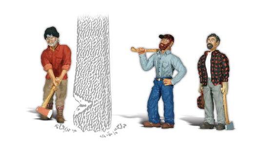 Woodland Scenics A2552 All Scale Chip, Woody and Chopper - G scale