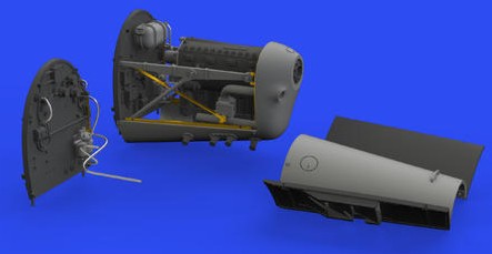 Eduard 648681 1/48 Aircraft- Z126 Trener Walter Minor 4 Engine for EDU (Photo-Et