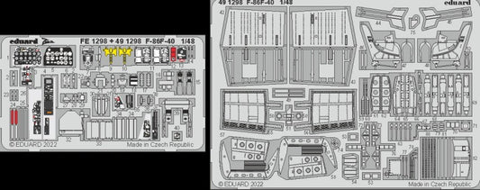 Eduard 491298 1/48 Aircraft- F86F40 for ARX (Painted)