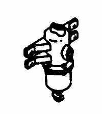 Details West 154 HO Scale Air Filters, Early Type -- 1st & 2nd Gen Hood Units