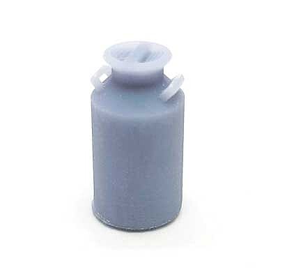 All Scale Miniatures 870995 HO Scale Milk/Cream Cans -- pkg(5)