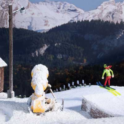 Busch 7173 A Scale Modeling Snow Paste -- 10.6oz 300g