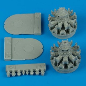 Quickboost 48142 1/48 F7F Engines for ITA