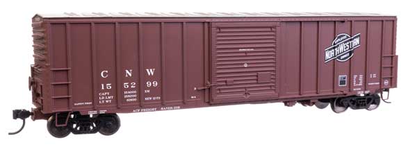 Walthers Mainline 46008 HO Scale 50' ACF Exterior Post Dreadnaught End Plate B B