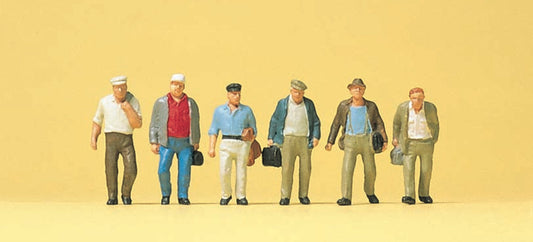 Preiser 74012 1:100 Scale Commuters Figure Set