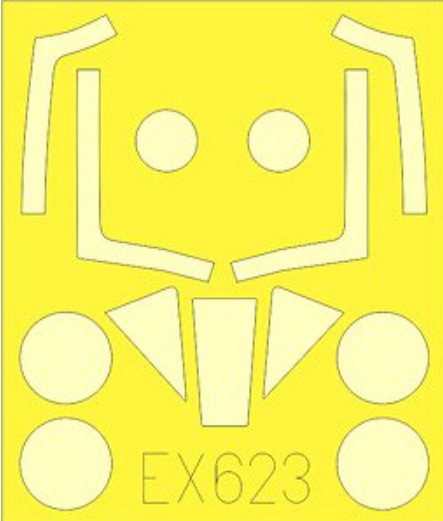 Eduard EX623 1/48 Mask Aircraft- Meteor RD9 for ARX