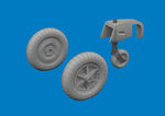 Eduard 632202 1/32 Bf 109E Wheels Brassin for EDUARD