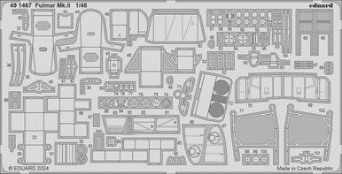 Eduard 491467 1/48 Fulmar Mk.II Photo Etched Set for TRUMPETER