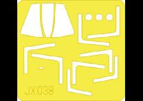 Eduard JX038 1/32 Mask F-104 for Hasegawa Canopy Mask Set