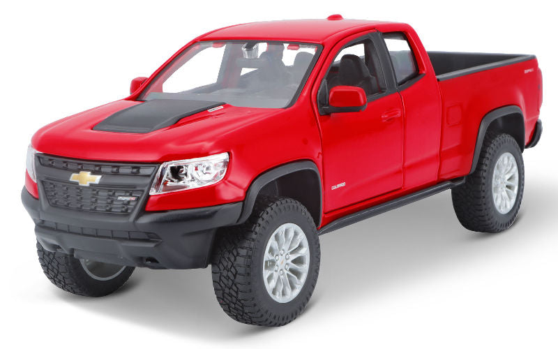 Maisto 31517RED 1/27 2017 Chevrolet Colorado ZR2 Pickup Truck (Red)