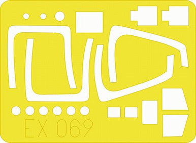 Eduard EX069 1/48 Mask RA-5C Vigilante for Trumpeter Canopy Mask Set