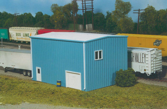 Pikestuff 16 HO Scale Yard Office -- Kit - 4-1/4 x 5-1/2" 11.4 x 14cm