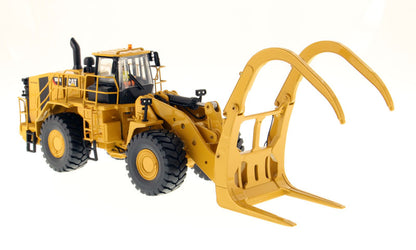 Diecast Masters 85917 1/50 Cat 988K Wheel Loader, Log Grapple