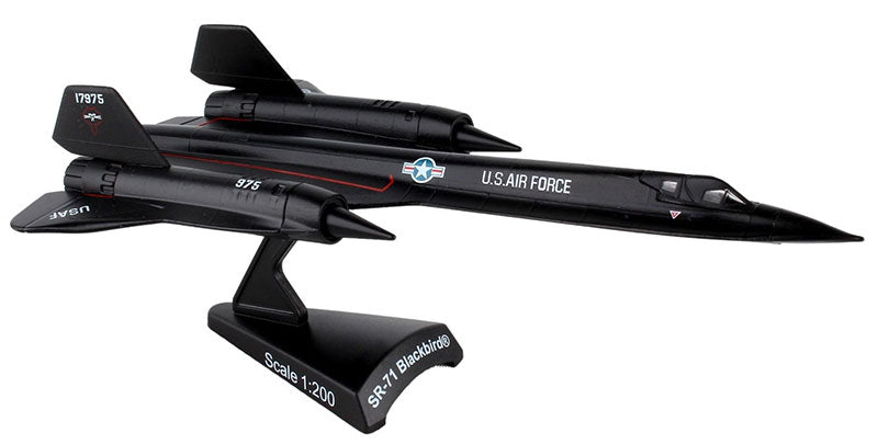 Daron PS5389 1/200 SR-71 Blackbird USAF Diecast Stamp
